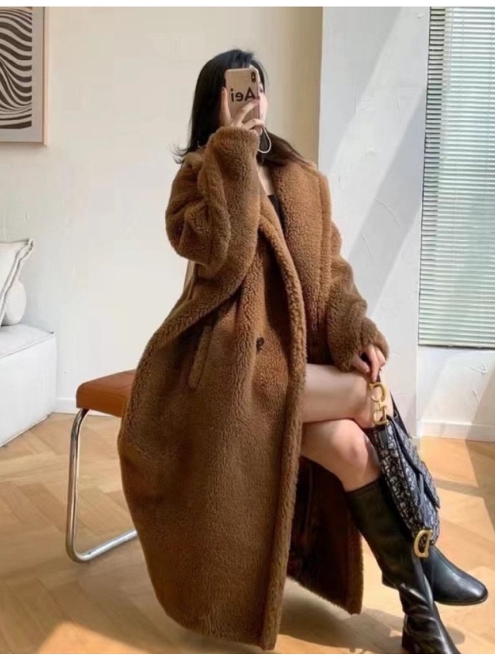 Last 1‼️🧸 100% Wool Teddy Coat